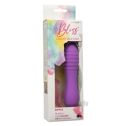 Bliss Liquid Silicone Ripple - 5.5 inches