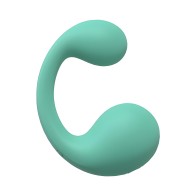 Vibrador Dual Motor Juguetón 10 Velocidades Silicone Verde