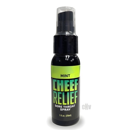 Cheef Relief Throat Spray Mint 1 Oz.