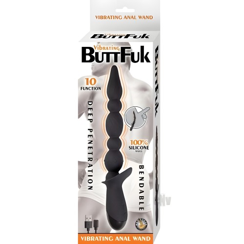 Vibrador Anal Vibrante Buttfuk - Negro