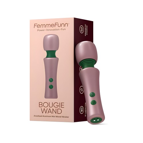 Femmefunn Bougie Wand Rose Gold - Luxury Vibrating Massager