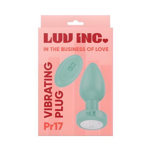 Luv Inc Pr17: Vibrating Plug - Remote Control