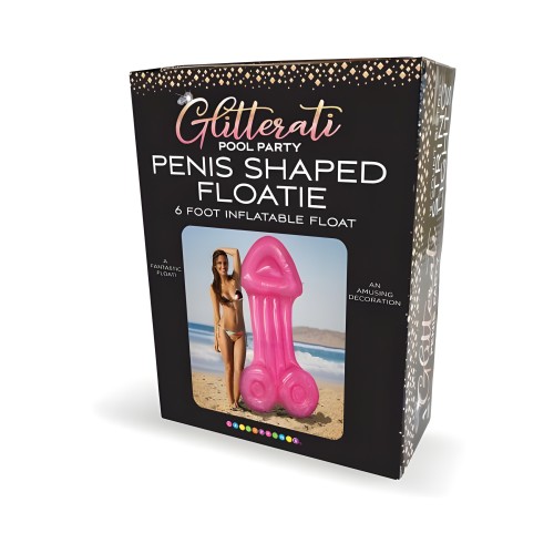 Glitterati Pool Party Penis-shaped Floatie