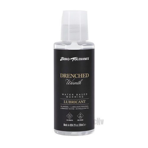 Zero Tolerance Drenched Warmth Lubricant 2 Oz. - Enhanced Intimacy