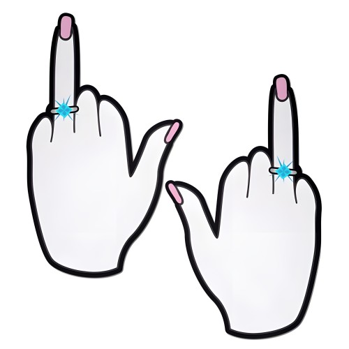 Pastease Anillo de Compromiso para Dedos