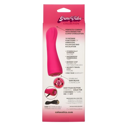 Vibrador de Punto G Gem Vibes Curve