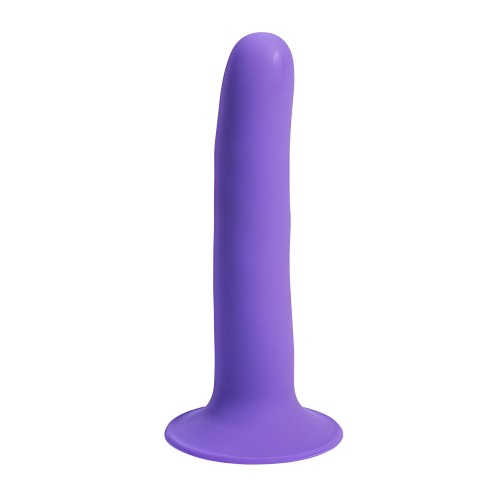 Marin 8 In Posable Silicone Dong - Purple