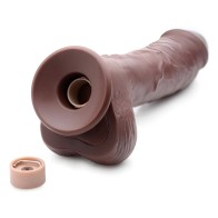 Dildo Vibrante Loadz 8.5in - Oscuro