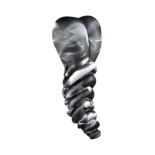 Luvgrind Black Swirl - Versatile Stimulation Toy