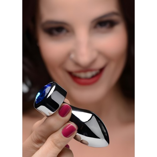 Booty Sparks Weighted Aluminum Plug Blue Small