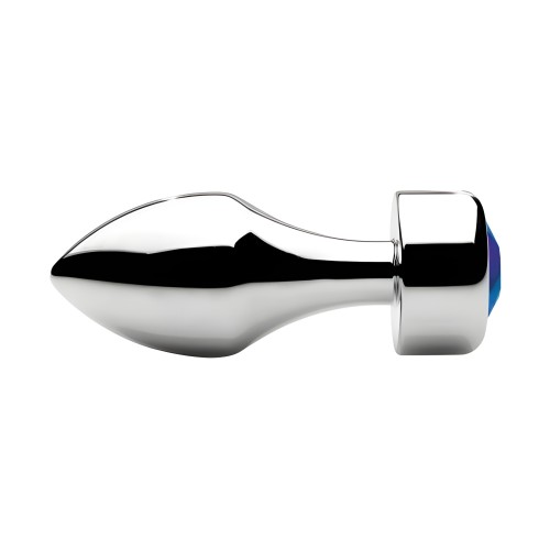 Booty Sparks Weighted Aluminum Plug Blue Small