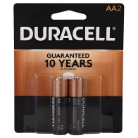 Duracell AA Batteries - 2 Pack