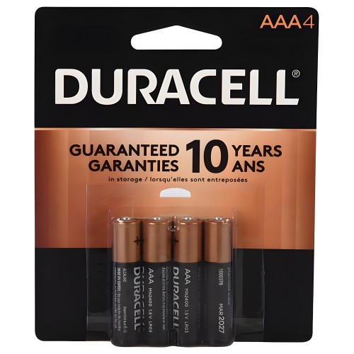 Duracell AAA Batteries 4pk