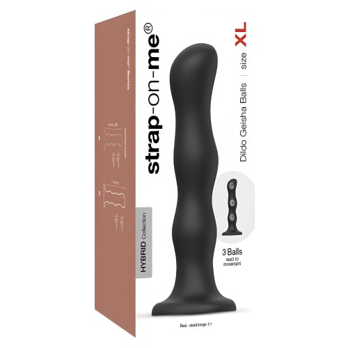 Strap On Me Geisha Dildo Black XL