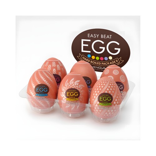 Tenga EGG Variety Pack Hard Boiled II - 6 Pack