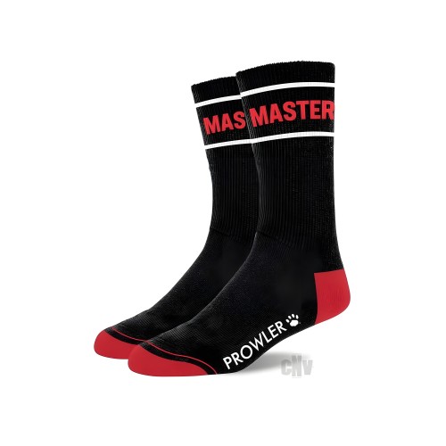 Calcetines Master Prowler Red - Negros