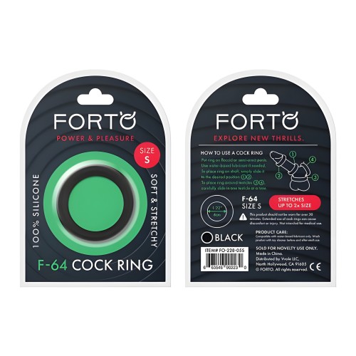 FORTO F-64 C-Ring 40mm Wide Black