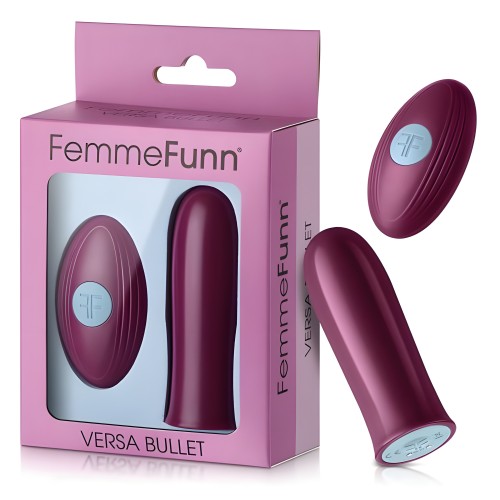 Femme Funn Versa Bullet with Remote - Powerful and Convenient