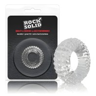 Anillo C Radial Transparente Rock Solid