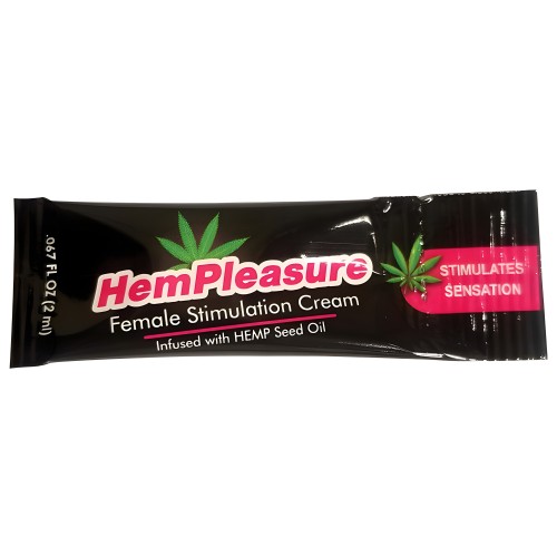 HemPleasure Female Stimulation Cream - Elevate Your Pleasure