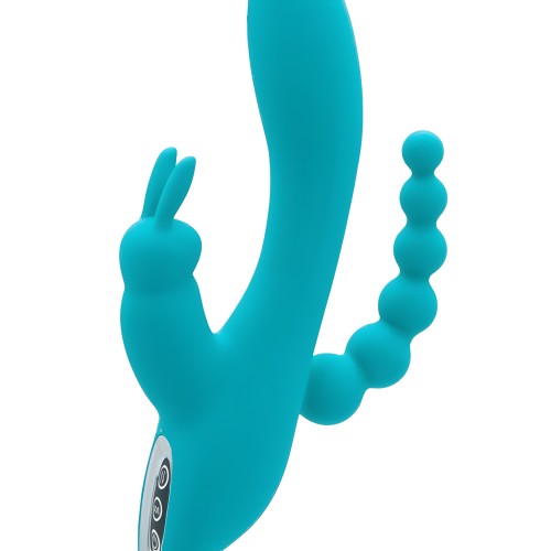 PLACER EXTREMO RECARGABLE TURQUESA - Vibrador de Motor Doble