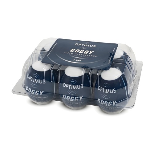 Optimus Goggy Masturbator Egg - 6 Pack