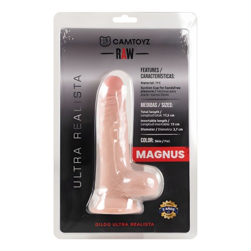 Dildo Ultra Realista Raw Magnus