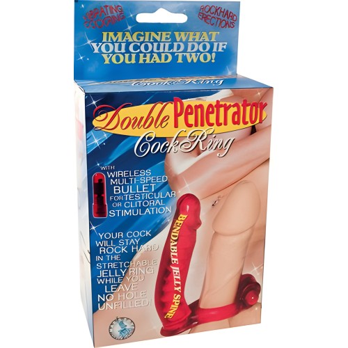 C-Ring Doble Penetrador - Rojo