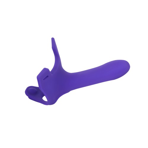 Zoro 7.0 Strap-On Dildo With Case - Purple