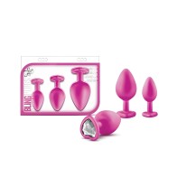 Blush Luxe Bling Plugs Training Kit - Pink