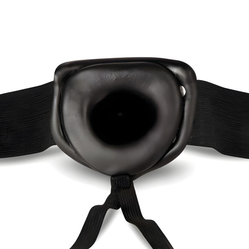 Dr. Skin - Strap On Hueco de 6 Pulgadas - Negro