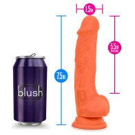 Dildo Blush Neo Elite 7.5 de Silicona de Densidad Dual