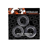 Oxballs Willy Rings 3-Pack Cockrings Wh
