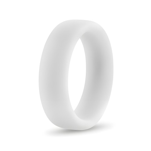 Performance Silicone Glo Cock Ring - White Glow