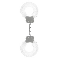 Ouch! Pleasure Handcuffs Furry - White