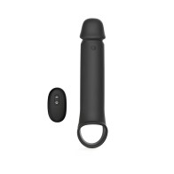 Adam & Eve Adams XL Vibrating Extension Silicone with Remote Control