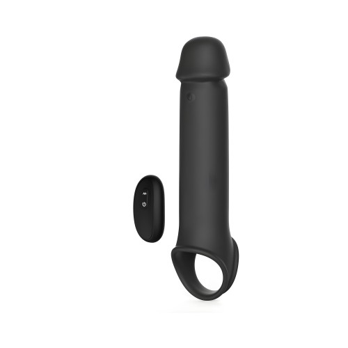 Adam & Eve Adams XL Vibrating Extension Silicone with Remote Control