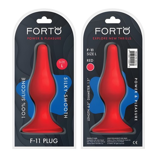 FORTO F-11 Lungo - Red - Large