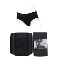 Arnés de Bragas de Rayón SpareParts Tomboi - Negro XXS
