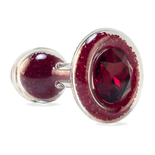 Plug Brillante Crystal Delights - Rojo