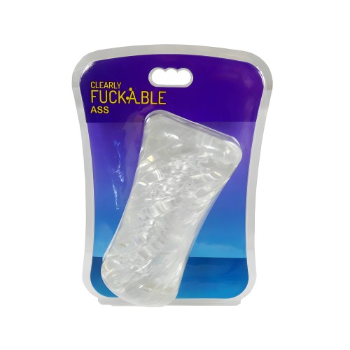 Masturbador Clearly Fuckable Ass - Placer Realista
