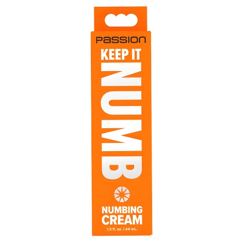 Passion Lubricants Keep It Numb Numbing Cream 1.5 oz.