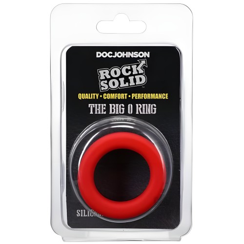 Rock Solid The Big O - Red Cock Ring