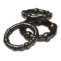 Combo de Anillos C Cloud 9 - Negro