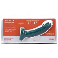 Tantus Acute Curved Dildo 5.5 In. Emerald