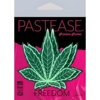 Pastease Indica Pot Leaf Green Holographic Weed