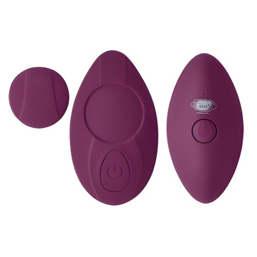 Vibrador Magnético para Bragas Cloud 9 Color Ciruela
