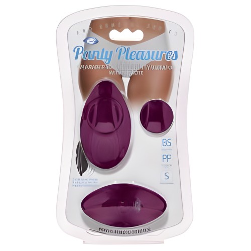 Vibrador Magnético para Bragas Cloud 9 Color Ciruela