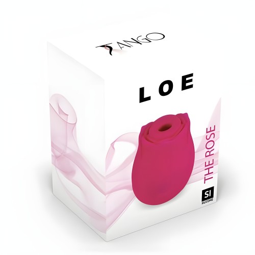 Loe The Rose Estimulador de Succión Premium Rosa Neón