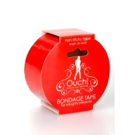 Cinta de Bondage Ouch Roja